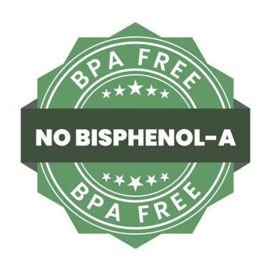 BPA Serbest Rozet, Mühür, Etiket, Damga, Logo, Simge, Etiket, Bisphenol A Amblemi