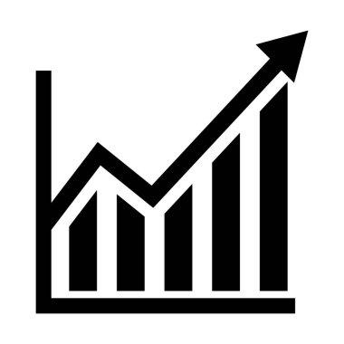 Büyüyen Grafik Simgesi, Bar Grafik Simgesi, Enfografi, Büyüme Grafikleri İş Geliştirme Analizleri için Koleksiyon, Diyagram Sembolü, Finansal Kâr Çizelgesi Çizelgesi Vektörü İlülasyonu