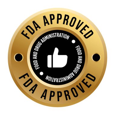 Gıda ve İlaç İdaresi Onaylı Logo Rozeti, Mühür, Amblem, Rubber Stamp Etc.