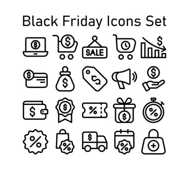 Kara Cuma Simgesi Dolar Sembol ve Yüzdesiyle Ayarlandı