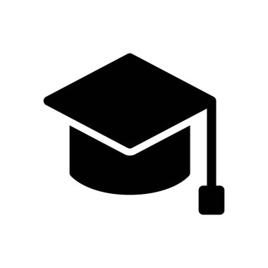 Mezuniyet Şapkası veya Şapka Simgesi, Mezuniyet Şapkası, Öğrenci Mezuniyet Şapkası Sembolü