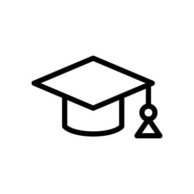 Mezuniyet Şapkası veya Şapka Simgesi, Mezuniyet Şapkası, Öğrenci Mezuniyet Şapkası Sembolü