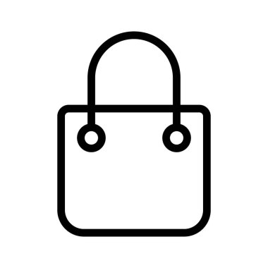 Alışveriş Arabası Simgesi ve Bayan Alışveriş Çantası