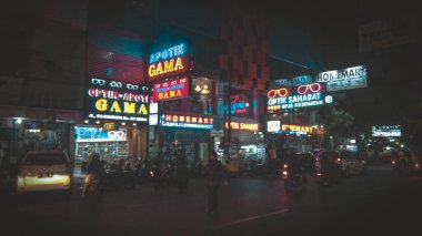 Night market vibes in the city. Taken at Gajah Mada street in Sidoarjo