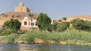 MAUSOLEUM OF THE AGA KHAN FROM THE NILE