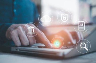 Ai teknolojisi, dijital dönüşüm değişim yönetimi, internet. yeni teknoloji büyük veri ve iş süreci stratejisi, müşteri hizmetleri yönetimi, bulut hesaplama, akıllı endüstri