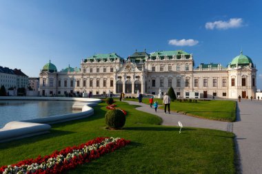 Belvedere Sarayı Viyana Avusturya