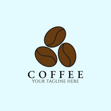coffee vintage logo, icon and symbol, with emblem vector illustration design