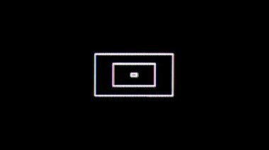 Video Oluşturucular için Retro Film Efektleri ve Arıza Dokusu Örtüleri Dalgaları