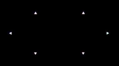 Açık mavi, güzel yıldızlı yeşil vektör deseni.