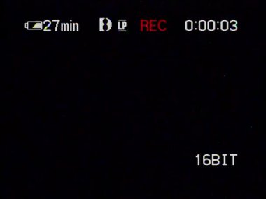 Kameralı bir video.