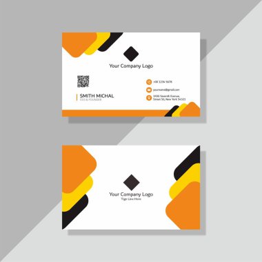 Profesyonel İş Kartı Şablonu