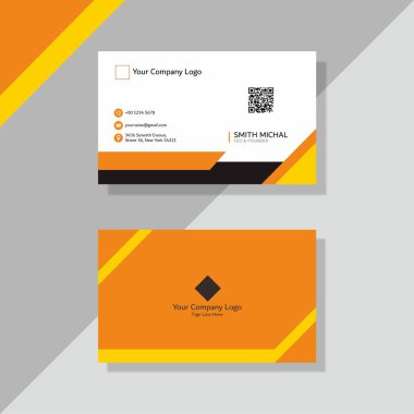 Professional elegant modern business card design
