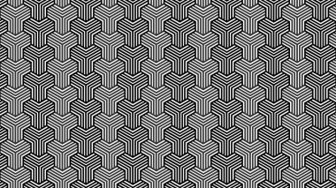 Vektörsüz Desen Biçimli Geometrik Doku Modern Soyut Arkaplan Gri ve Siyah Renk