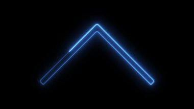 mavi vitesler neon animasyonu