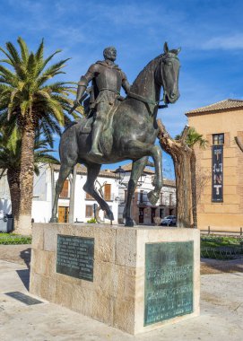 statue of the Diego de Almagro in the city of Almagro, Spain