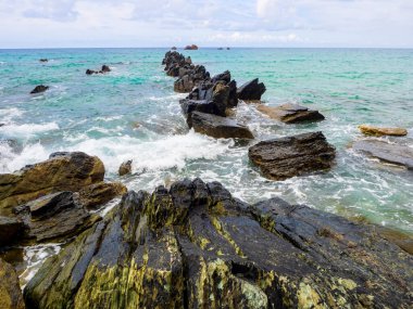 Cliffs on the coast of the Cantabrian Sea
