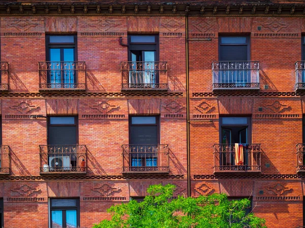 stock image old building in the city of Madrid