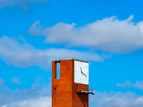 Часы Станции Аточа Мадриде — стоковое фото