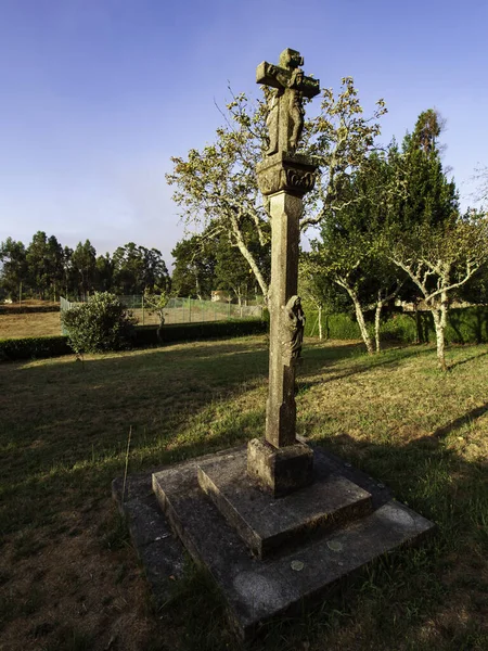 Monumento Cruz São Tiago Peregrinação — Fotografia de Stock