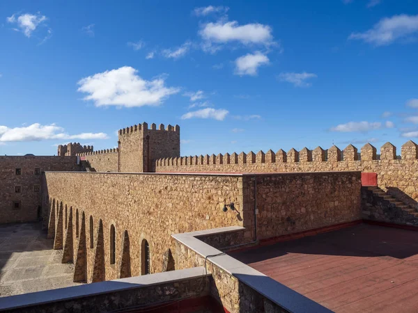 西班牙瓜达拉哈拉Sigenza镇城堡 — 图库照片