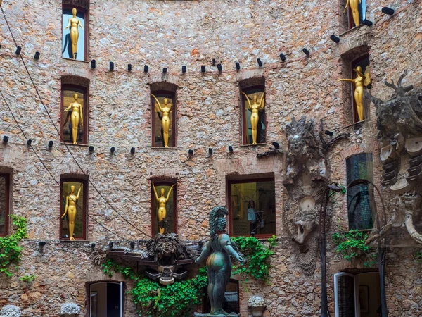 Sculptures Célèbres Salvador Dali Dans Son Musée Figueras — Photo