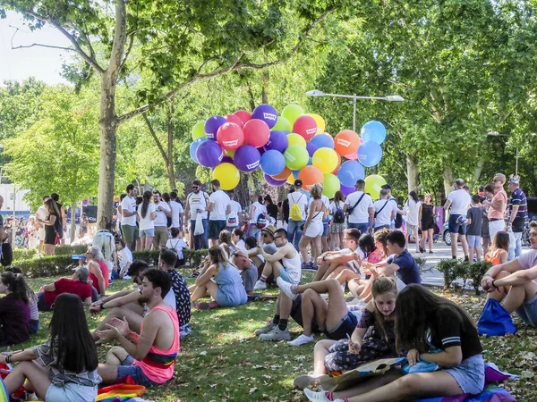 Lgtbi Pride Day Firande Madrid — Stockfoto
