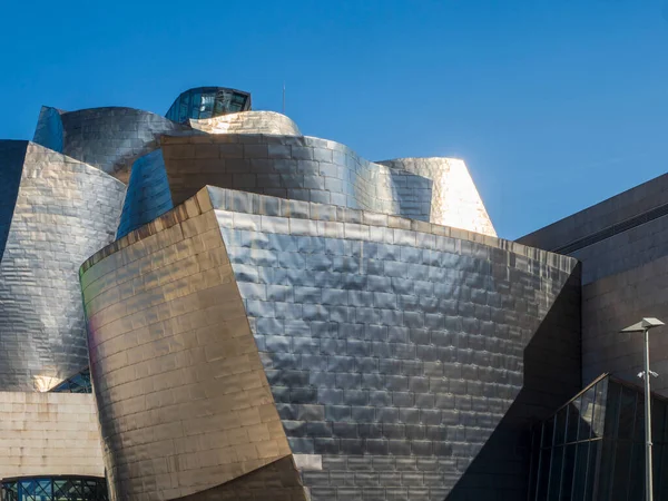 Bilbao Spanien Museet För Samtida Konst Guggenheim Bilbao Spanien — Stockfoto