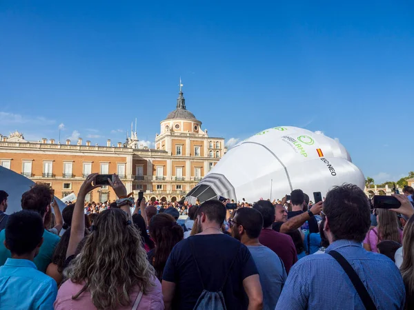 Аранхуэс Мадрид Испания 2022 Фестиваль Воздушных Шаров Аранхуэсе Мадрид — стоковое фото