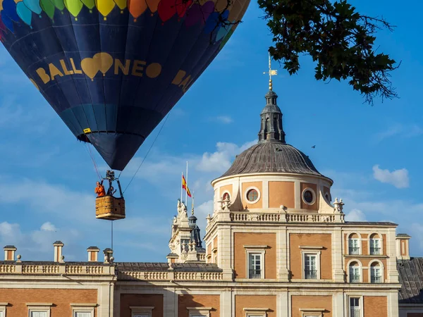 Aranjuez Madrid Španělsko 2022 Tradiční Festival Horkovzdušného Balónu Aranjuezu Madrid — Stock fotografie