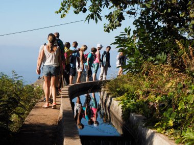 Portekiz 'in Madeira Adası' nda geleneksel olarak 