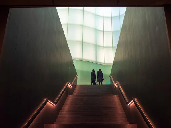 ミランの現代美術館のインテリア — ストック写真