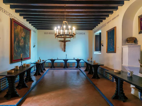 Interior Del Monasterio Rabida Huelva España — Foto de Stock