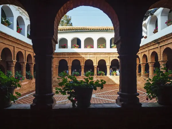 Interior Del Monasterio Rabida Huelva España — Foto de Stock