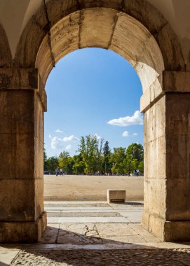 Madrid, İspanya 'daki aranjuez Sarayı' nda klasik mimari