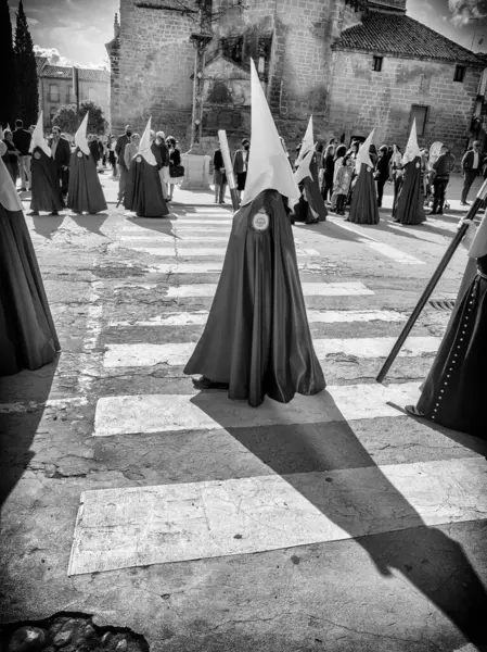Momentos Das Procissões Semana Santa Ubeda Espanha — Fotografia de Stock