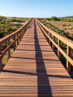 Portekiz, Alentejo 'da ahşap köprü