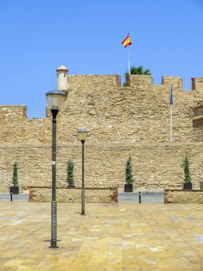 Melissa 'nın eski duvarı, İspanya.