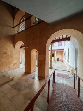 İspanya ile Portekiz arasında imzalanan Tordesillas Antlaşması 'nın Evinin İçi.