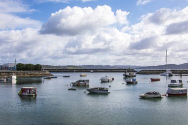 Muxia limanına geçit, Galiçya, İspanya