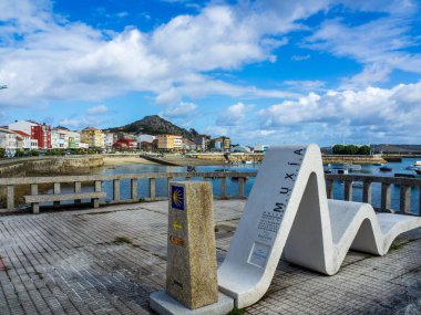 Muxia limanına geçit, Galiçya, İspanya