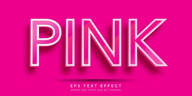 3d editable text effect