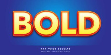 3d editable text effect