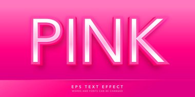 3d editable text effect