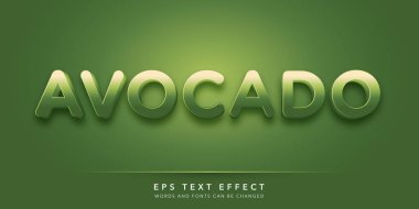 3d editable text effect