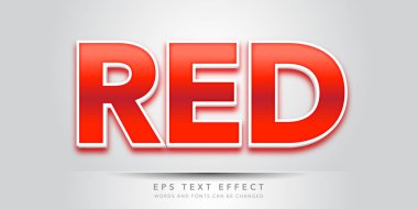 3d editable text effect