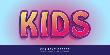 3d editable text effect