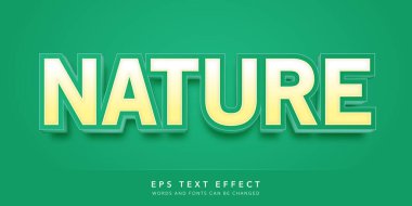 3d editable text effect