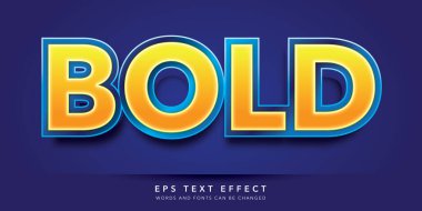 3d editable text effect