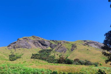 Eravikulam Ulusal Parkı 'ndan Mountain Peak, Munnar, Kerala, Hindistan